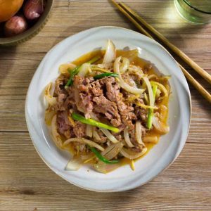 秘製XO醬牛柳絲炒麵