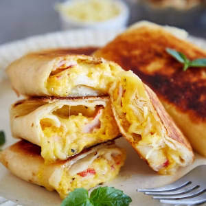 松葉蟹柳玉子手抓餅