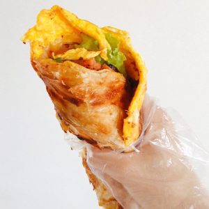 松葉蟹柳肉鬆手抓餅