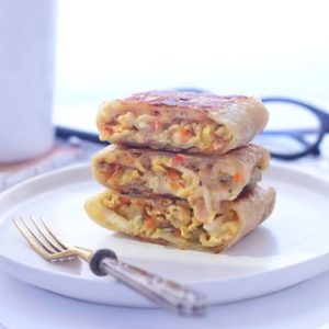 松葉蟹柳鰻魚玉子手抓餅